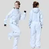 Other Sporting Goods Sport Female Snowboarding Jumpsuit Woman Ski Suit Hooded Waterproof Outdoor Women Mountain Tracksuits Clothes 230617