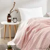 Coperta Coperta da letto a righe colorate Garza di puro cotone Copriletti in doppia spugna Trapunte Copriletti decorativi sul lenzuolo R230617