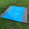 Meubles de camping 2x14m Couverture de plage de poche étanche Tapis de camping pliant Matelas Portable Léger Sable de pique-nique en plein air 230617