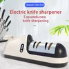 Sharpeners سكين كهربائي Sharpener USB شحن الأوتوماتيكي طاحونة الطاحونة الأسرة اللاسلكية أدوات المطبخ السريع 230616