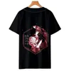 Męskie koszulki Bslnxnma Harajuku Summer Elfen Lied 3D Baseball Baseball Mundur Hip Hop Women T-shirt