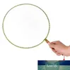 Wholesale Party Favor DIY Blank White Silk Hand Fans Student Children Hand Painting Fine Art Programs Chinese Round Fan 24cm