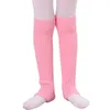 Chaussettes de sport Hiver Danse Leggings Chaussettes Filles Épaissies Chaud Genou Haute Ballet Chaussettes Danse Gym Fitness Exercice Tuyau Long Pile Chaussettes 230617