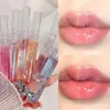 Lipgloss, Glas, Wasser, feuchtigkeitsspendend, Glühöl, transparente Temperatur, Farbwechsel, prallere Lippen, Pflege, Lippenstift