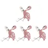 Geschirr-Sets, Flamingo-Serviettenschnalle, Ehering, Serviettenverschluss, geformte Schnallen, Hawaii-Party-Serviettenhalter