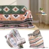 Blanket Knitted Sofa Blanket Reversible Throw Blanket For Couch Decorative Throw Blanket Colorful Furniture For R230617