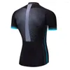 Jaquetas de corrida marca 2023 camisa de ciclismo de equipe de bicicleta Mtb Ropa Ciclismo feminino verão ciclismo maillot camisas usar cor preta