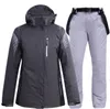 Nouveaux ensembles pour femmes et hommes Couple hiver extérieur simple planche Double planche vêtements et pantalons de Ski pour la Protection thermique