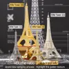 Puzzles 3D Piececool Puzzle Métal DIY Kits Tour Eiffel 866in Assemblage Modèle Jouet Jigsaw pour Adulte Cadeaux D'anniversaire Adolescent 230616