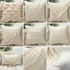 CushionDecorative Pillow Boho Decorative Throw Pillow Covers With Tassel For Couch Bed Sofa Morocos Lumbar Tufted Pillowcase 45X45 Home Decor Cojines 230616