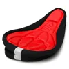 Selles de vélo 1 pièces selle de vélo 3D housse de siège souple coussin en mousse confortable cyclisme pour accessoires 230617