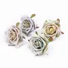 Torkade blommor 30st konstgjorda siden rosor huvud juldekorationer för hem bröllop brudtillbehör clearance girland material