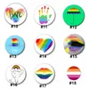 27 Stil Gurur Gökkuşağı Broşes Yumruk Kalp Aşk Bayrak Dudakları Broşlar Özel LGBT Rozeti Eşcinsel Lezbiyenler Arkadaşları Broş Pimleri