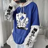 Heren Truien Tokyo Revengers Anime Harajuku Rindou Haitani Liep Manga Cool Mannen Herfst Winter Oversized Patchwork Sweatshirts