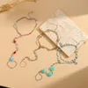 Anklets Bohemian Beads Multilayer Ankle Chain Beach Wedding Foot Jewelry Barefoot Sandal Handmade For Women JewelryGift