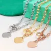 long necklaces for women trendy luxury necklaces men set high-quality tennis Necklace stainless steel jewelry designers party wedding gift wholesale