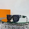 男性と女性のための高級デザイナーサングラス大型フレーム高品質の夏のスタイルユニセックスサングラスUV保護レトロファッションアイウェアストラップパッケージ