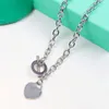 necklace for men silver chain designer necklaces womens jewelry luxury Necklace stainless steel jewelry for women necklace wedding party wedding gift top quality