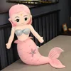 Stuffed Plush Animals 40150cm Cartoon Big Mermaid Toy for Girl Dolls Plushie Animal Pillow Kids Playmate Children Birthday Gift 230617