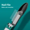 Nagelklippare 3 datorer Nagelklippare rostfritt stål Anti Splash Fingernail Cutter Manicure Tools Bionics Design Nail Trimmer Pedicure Scissor 230616