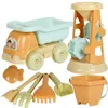 Sand Play Water Fun Outdoor Beach Toys Kid Toy Shovel Molds Bucket Set Hold Digging Tools Gift 230617