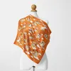 Foulards Conception Foulard En Soie De Mode Carré Femmes De Luxe Bandana Bandeau Hijab Foulard Foulard Châle Pour Dames Femme Noeuds Papillon