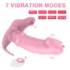 Massager Draagbare dildo-vibrator Orale cunnilingus Vagina Tonglikken Verwarming Vrouwelijke clitorisstimulator voor vrouwen