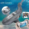 ElectricRC Boats Remote Control Sharks Toy for Boys Kids Girls Rc Fish Animals Robot Water Pool Beach Play Sand Bath Toys 4 5 6 7 8 9 Years Old 230616