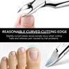 Nagelklippare 1st Professional Material Nail Clippers för tjocka eller inåtväxta tånaglar Cutter Nippers Pedicure Manicure Accessories and Tools 230616