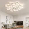 Ljuskronor modern vardagsrumslampa ledt tak cirkulär kreativ fjärrkontroll dimning atmosfärisk hushållss sovrum ljuskrona