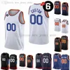 Custom New Printed Basketball Jersey 2 Miles McBride Jericho Sims Trevor Keels Isaiah Hartenstein DaQuan Jeffries Mitchell Robinson Brunson Jerseys 6 patch