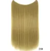 Extensions de cheveux de ligne invisible de 22 pouces longue ligne droite aspect naturel variété de styles disponibles améliorez votre beauté