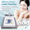 Spider adertherapie machine huidkoeling 980 nm laserdiode rode bloedvat resectieapparatuur voor salon