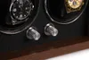 Uhrenboxen Hüllen Embers Luxus 1 2 4 Slot Uhrenbeweger Holz Vibration Uhrenbox Automatikaufzug Aufbewahrungsbox Mabuchi Motro 230617