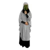 Abbigliamento etnico Abbigliamento donna musulmana Hijab Abito da preghiera Abaya Kaftan Taglie larghe Copertura completa Donna con cappuccio Jilbab Medio Oriente