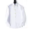 Herrenhemden Designer Herren Business Mode Casual Klassische Langarmhemd Marken Männer Frühling Slim Fit Chemises De Marque Cl Dhy8X