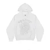 Hoodiemen's Hoodies Bluz Fashion Classic Mens Print White Hoodie Men Men Web Spider 555555 Tkanina Młody Thu Dhigz 33ess