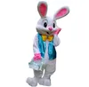 2023 neue Halloween-Osterhasen-Maskottchen-Kostüme, Kaninchen-Häschen-Maskottchen für Erwachsene