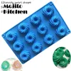 Stampi da forno Mini Muffin 15 Fori Stampo rotondo in silicone Biscotti Cupcake fai da te Pan fondente Budino antiaderente Torta al vapore Strumento Pasticceria 230616