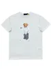 R Bear Polos Men's Thirts Disenador Ralpha Poloo Hombres Cuello Redondo Estampado de Manga Corta Verano Nueva Moda Informald