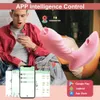 App Draadloze afstandsbediening g Spot Clit Sucker Clitoris Stimulator Tong likken Paar Dildo Slipje Vibrator voor vrouwen Volwassen