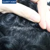 Мужские детские парики Gloryhair 6 дюймов капиллярный протез долговечный парик для мужчин 230617