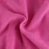 レディースパンツラックハイウエストバギーコーディュロイ2023秋の女性ソリッドピンクの弾性ストレートズボンの女性ゆるいポケットスウェットパンツ