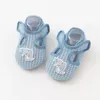 First Walkers Baby Toddler Shoes Para Meninos Meninas Criança Solado Macio Piso Antiderrapante Primavera Verão Confortável Respirável Nascido Meias