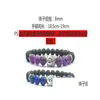 Perlé 8Mm Bijoux Naturels Bracelet Élastique Brins Prier Pierre Volcanique Méditation Tête De Bouddha Hommes Et Femmes Huile Essentielle Aromather Dhptu