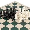 Schackspel högkvalitativt schackspel king high 97mm 77mm 64mm ajedrez medeltida schack set ingen schackbräda 32 schackbitar barn leksaker som spelar spel 230617
