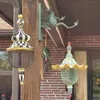 庭の装飾ペンダント鳥の餌箱屋外の鳥の餌箱吊りリスを吊るした鳥の鳥の鳥の飾り園の装飾庭造り装飾230616