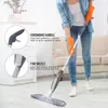 Rengöring Borstar Magic Spray Mop trägolv med återanvändbara mikrofiberkuddar 360 graders handtag Hem Windows Kök Svepare Broom Clean Tools 230617