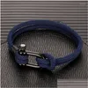 Charm Bracelets Men Outdoor Cam Rope Para Mulheres Preto Aço Inoxidável Esporte Bucklecharm Charmcharm Lars22 Drop Delivery Jóias Dhpdj