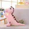 Stuffed Plush Animals 4090CM Giant Cute Down Cotton Dinosaur Toys Cartoon Tyrannosaurus Rex Dolls for Children Kids Birthday Gifts 230617